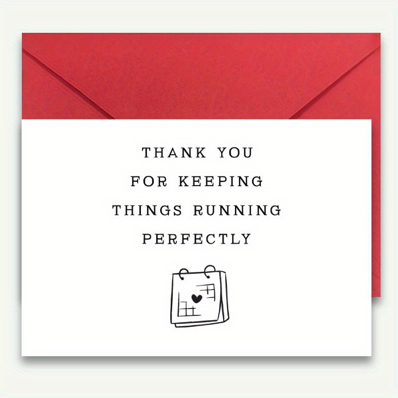 

Officiant Appreciation Card - Elegant Thank You Note For , Includes Envelope, Ideal For Holidays & Christmas