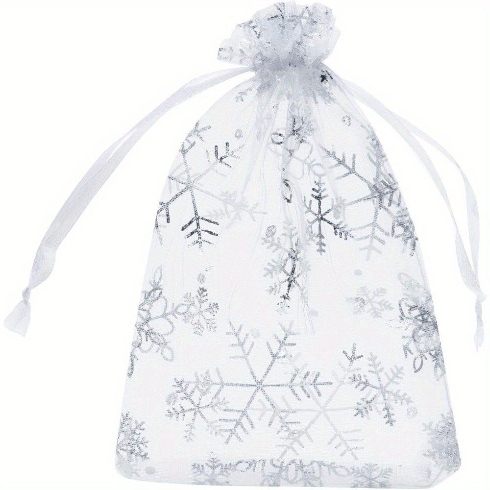 

50pcs Drawstring Gift Bags, 4x6 Jewelry For , , Christmas Packaging