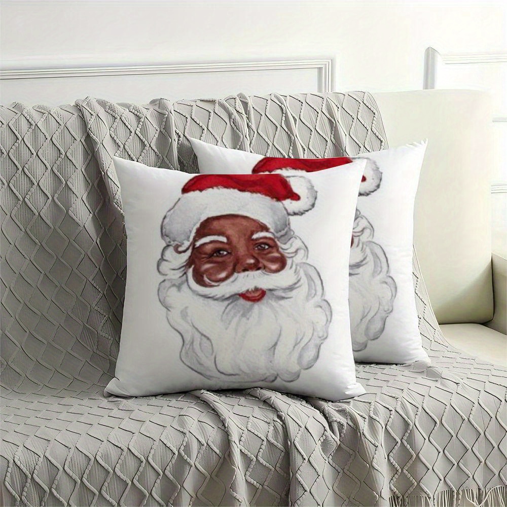 

2pcs Christmas - , Zip , For Sofa & Decor