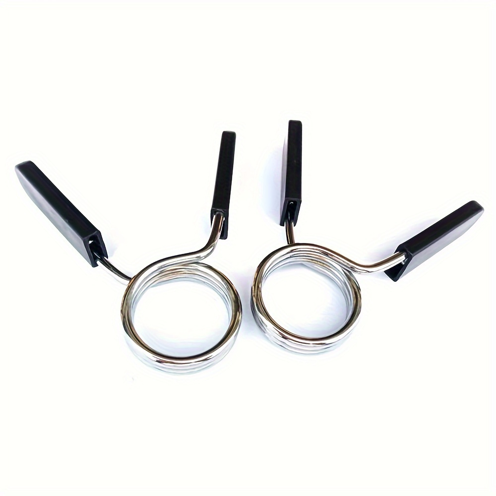 Image of Barbell Spring Clips, Dumbbell Bar Collar Clips, Suitable For Weightlifting, Strength Training, 25/28/30mm Size