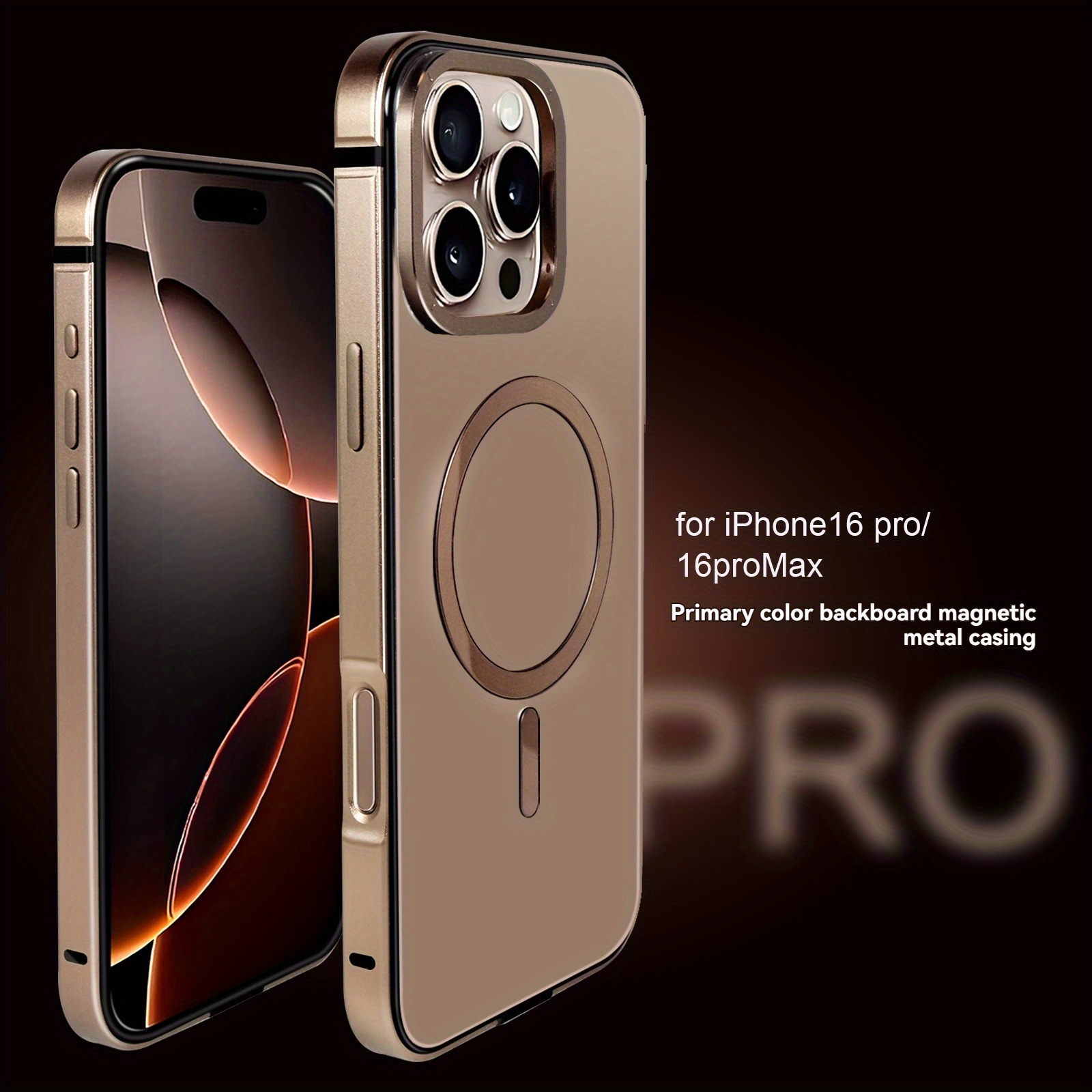 

For New Metal Frame 15pro Phone Phone