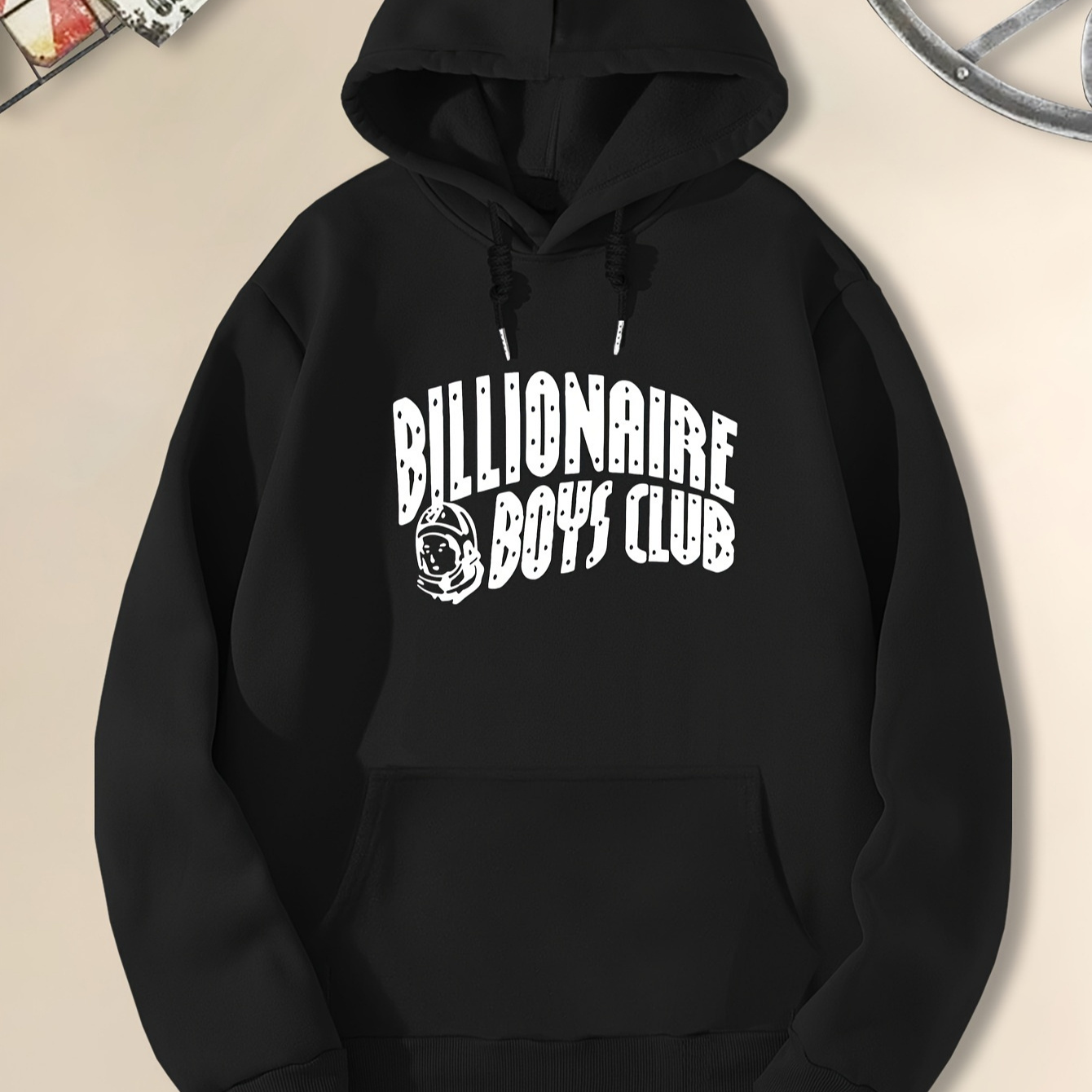 

Of Of Boys Club Printing, Men S Casual And Comfortable Hoodie, Fashionable Long-sleeved Hooded Sweatshirt, Autumn And Winter Casual With A Hoodie