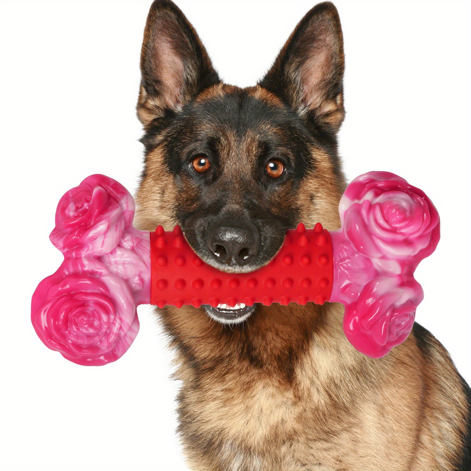 

Tough Dog Toys For Large Dogs Who Love To Chew, Chew Toys, Bones Nylon And Rubber, Large Toys, Dog Toys For Aggressive Chewers