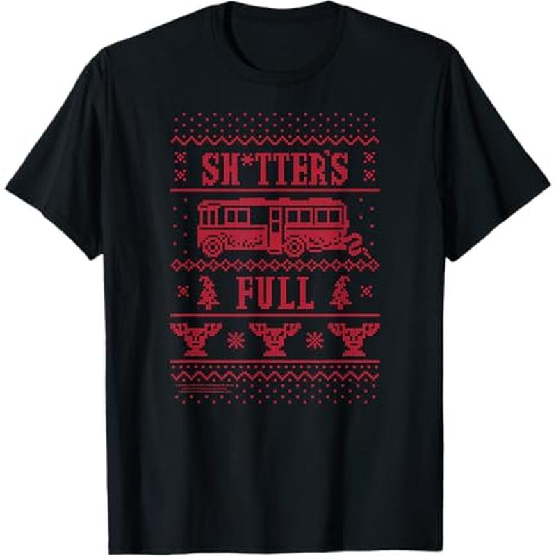 

's Christmas Vacation Full Rv T-shirt, 100% Cotton, Gift For Men Women Dad Mom Friends, S-xxxl, Black