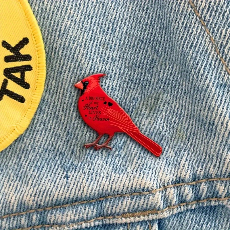 

Red Brooch Pin - For Enthusiasts, For Birthdays & Christmas