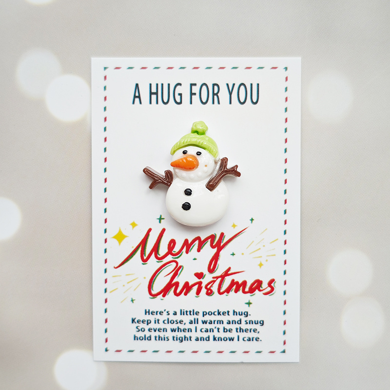 5 упаковок рождественских карманных открыток с резиновым Санта, снеговиком, елкой, оленями, праздничными поздравительными открытками для и коллег, вдохновляющих благодарственных и подарочных карточек для малого бизнеса, мероприятий, товаров для признательности, детали 9