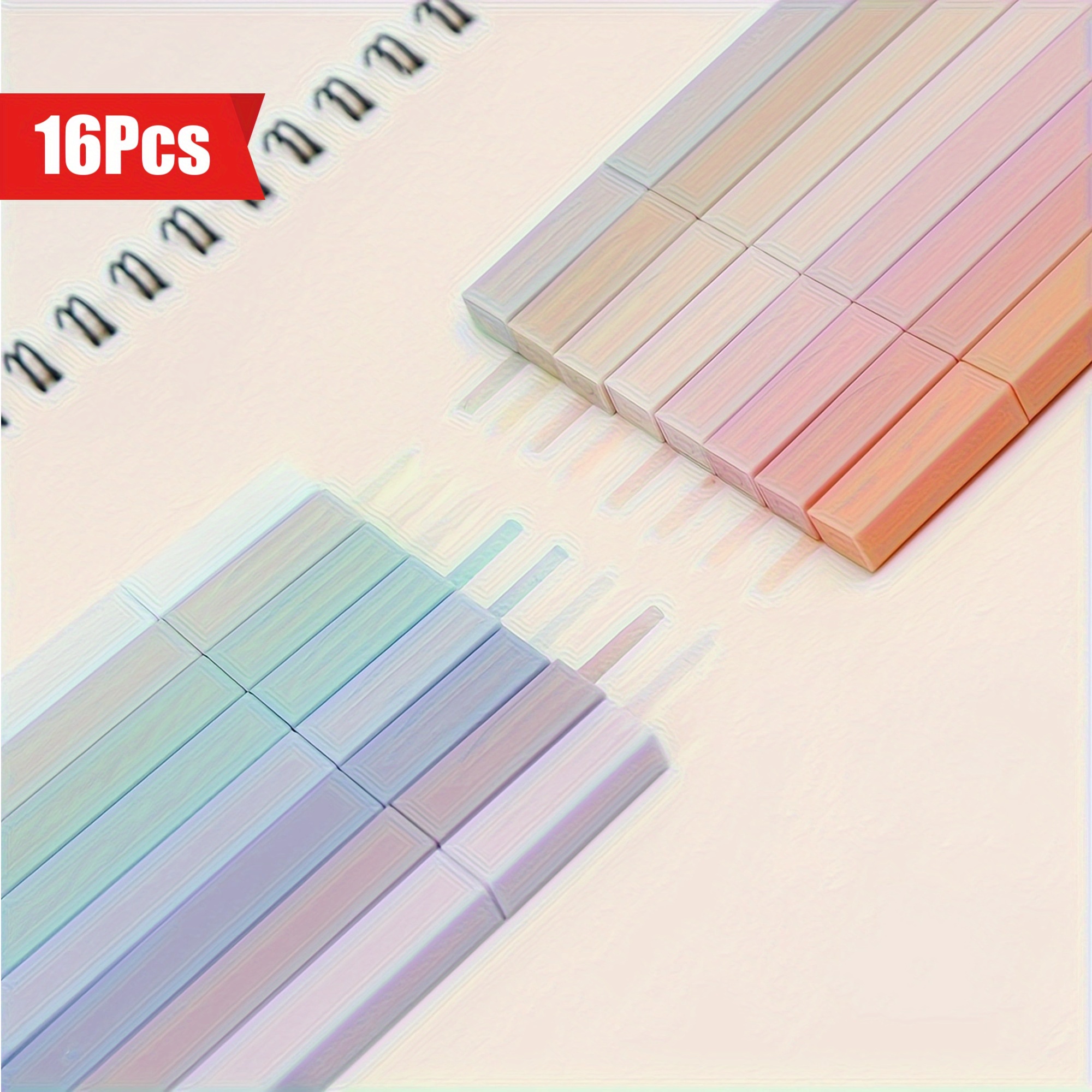 

16pcs Highlighters Tip, Non-bleed & Smudge-, For Journaling, & Office Supplies - Easter, Halloween, Christmas Gifts, For