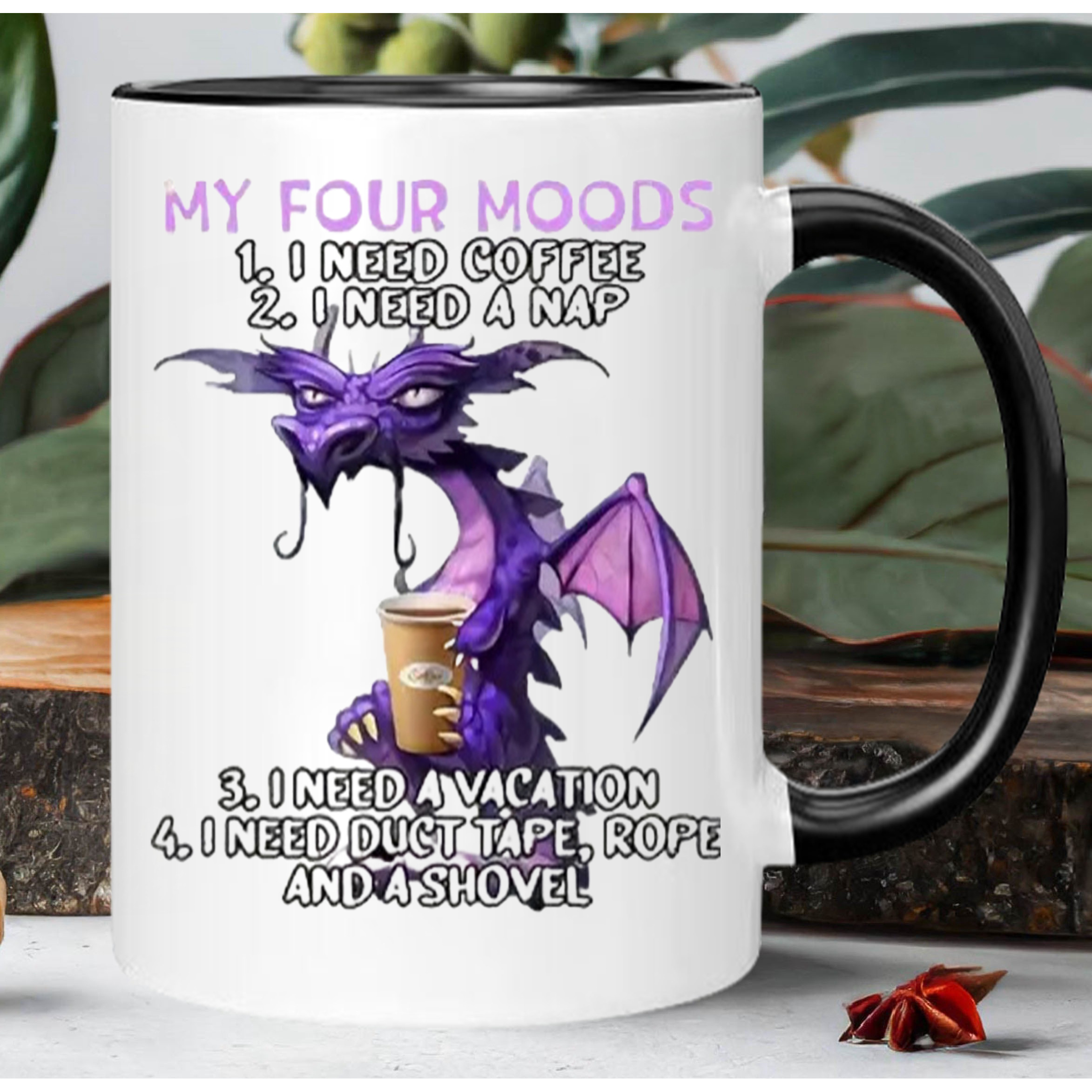 TEMU My 4 " Ceramic Coffee Mug - Insulated, Reusable, Hand-wash Only - All Beverages & Gifts