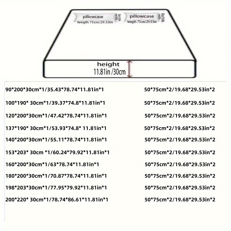 3vnt. Aukštos Klasės Patalynės Komplektas su Šepetėliu, Odai Draugiškas, Patogus, Augalų ir Geometrinių Gėlių Raštas Namams ir Viešbučiams 1vnt. Patalynė + 2vnt. Pagalvėlės Be Pripildymo