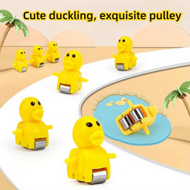 musical climbing ducks toy   duck slide track educational playset birthday gift halloween christmas thanksgiving childrens day new year present mixed colors plastic material details 7