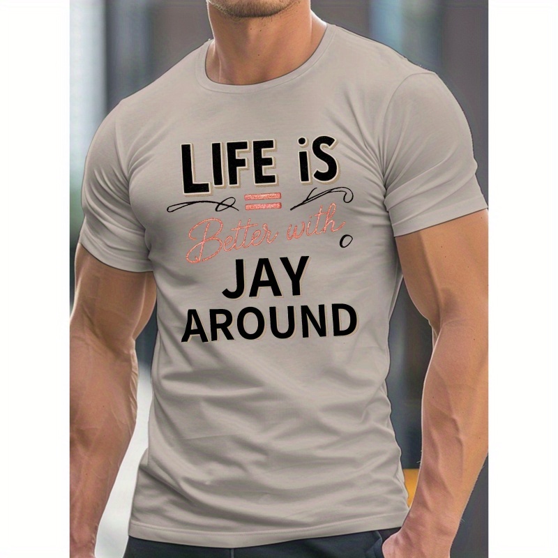 

Jay , Graphic T-, For Summer, Clothing For