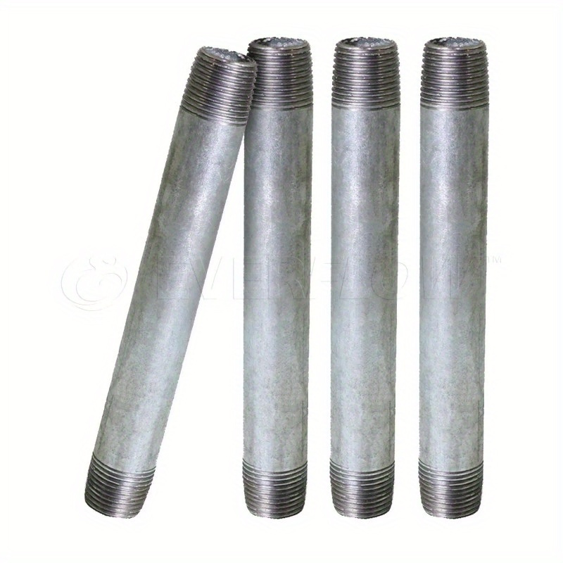 11/ 4" X 12" Steel Pipe, Precut Industrial Pipe, Threaded Pipe