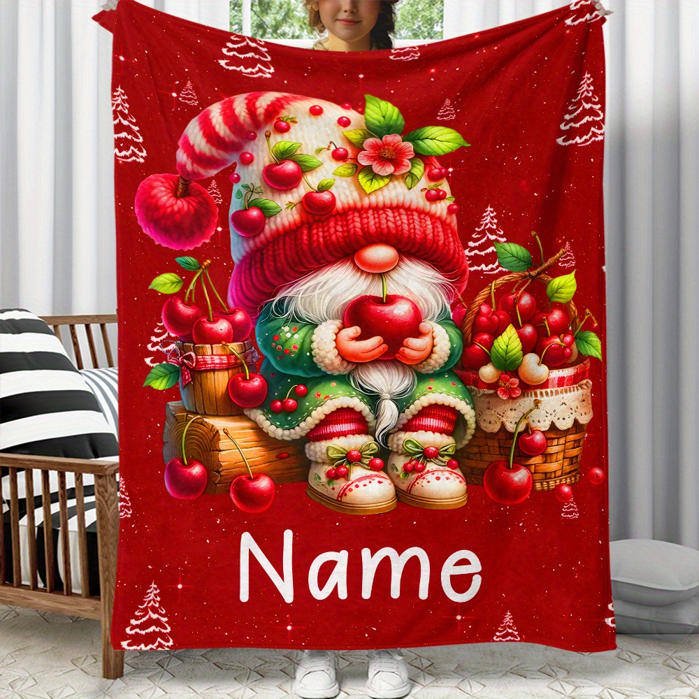 

Customizable Christmas Fleece Blanket, 1pc, For Sofa, Bed, , , , , , , And Bed - Flannel , , No , Adult