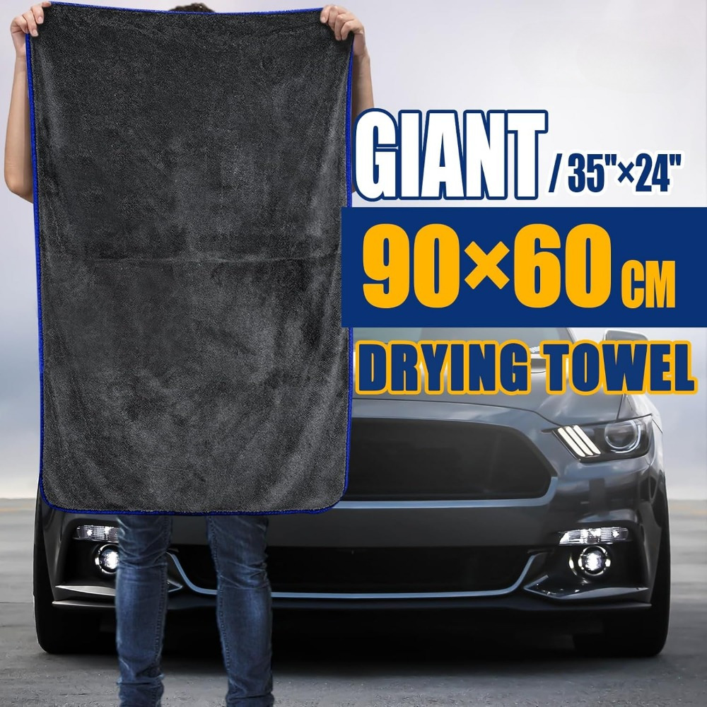 

Large Car Wash Towel 60x90cm Blue Seam