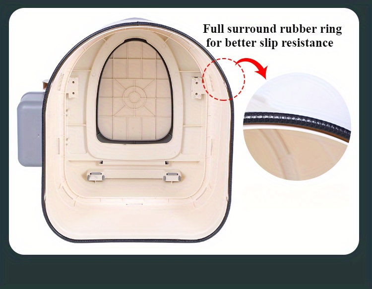 portable toilet for women and the elderly without power required hip friendly with load capacity for home bathrooms portable for indoor and outdoor use Product details 2
