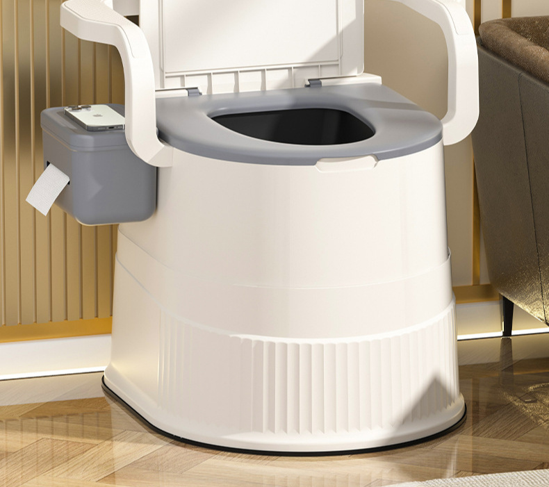 portable toilet for women and the elderly without power required hip friendly with load capacity for home bathrooms portable for indoor and outdoor use Product details 13