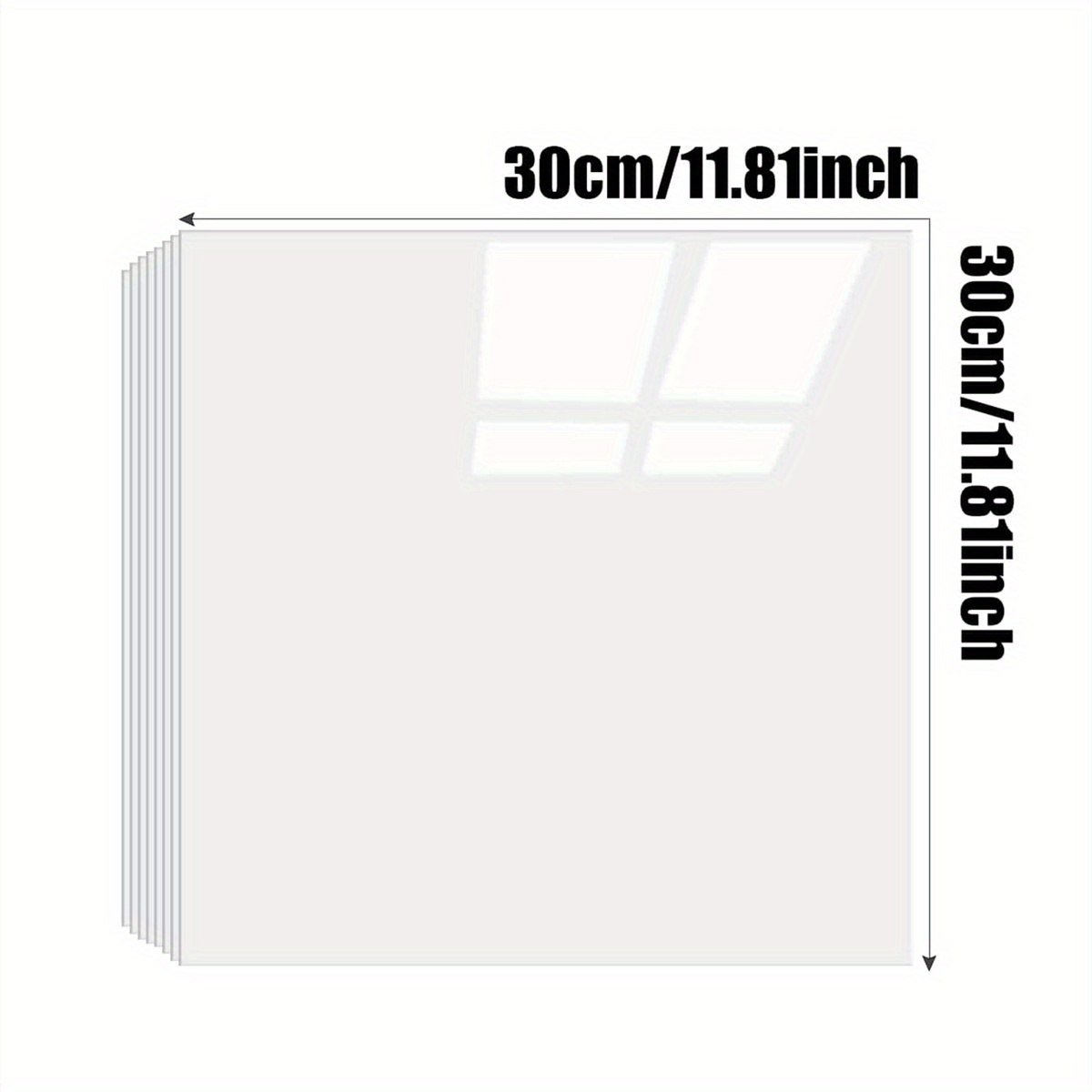 10pcs Self-adhesive Tile Wall Stickers Living Room Bedroom Tv Background Wall Wipeable, Renovation Stickers For Walls And Kitchen Backsplash, Easy To Clean, Random