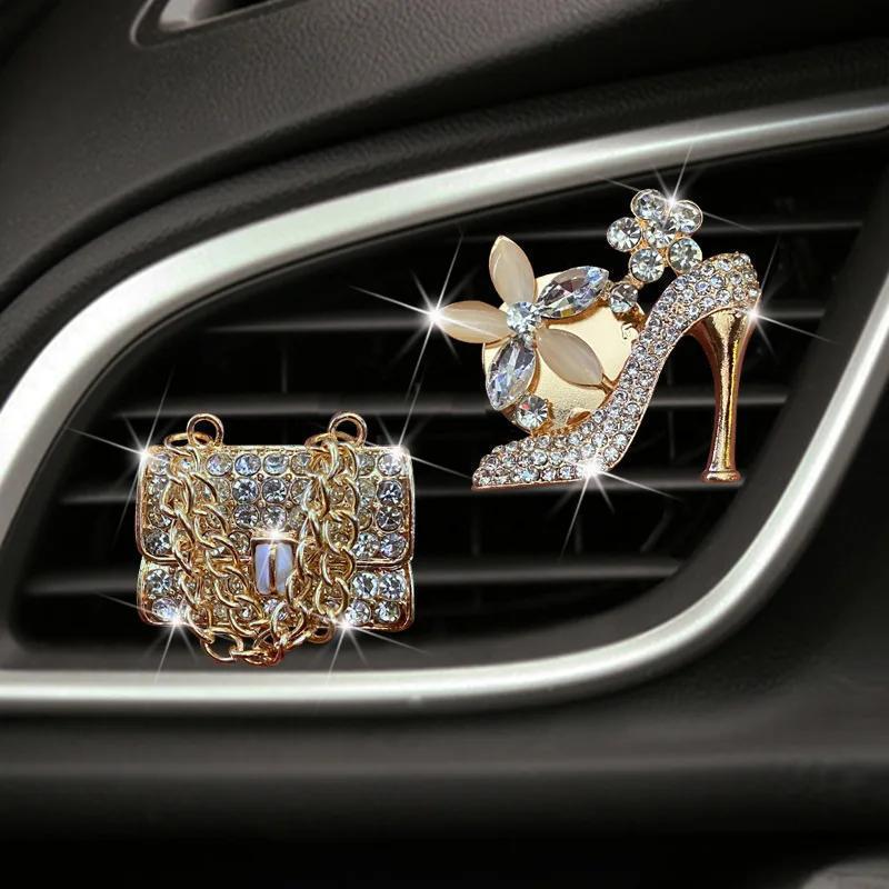 

2- Glittering Car Air Freshener, Car Accessories, 's Purse & , Decor, Source