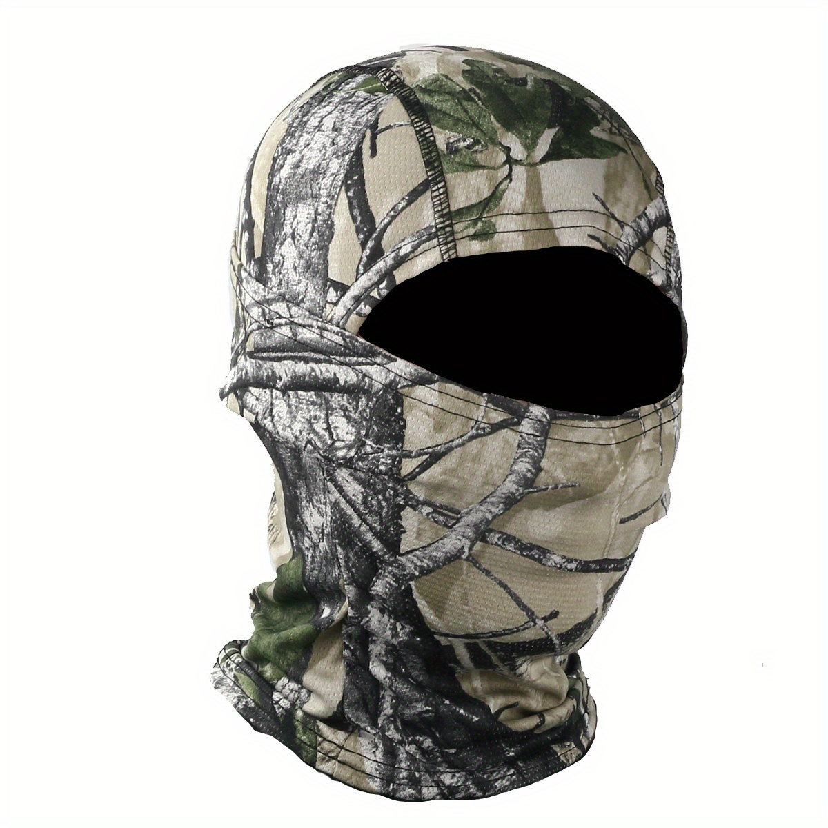 TEMU Camo Balaclava Headgear Full Face Masks Sun Shield Face Hoods For Hunting Sports