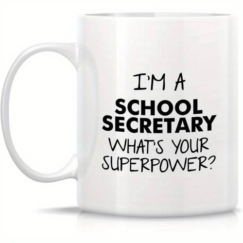 im secretary whats your 11oz white ceramic coffee mug funny sarcasm motivational gift for friends coworkers dad or mom office drinkware design quality school secretary gifts