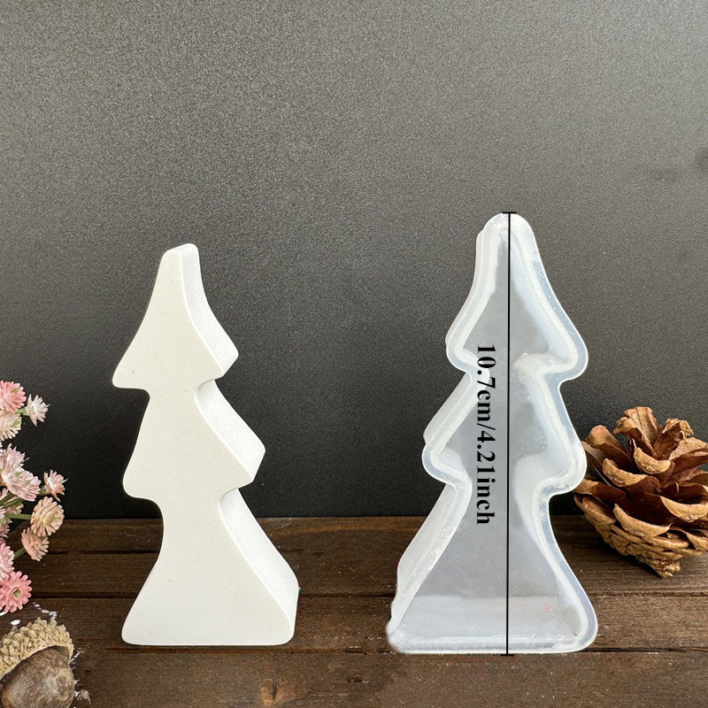 Christmas Tree Silicone Mold, Aromatherapy Plaster Mold, Candle Mold