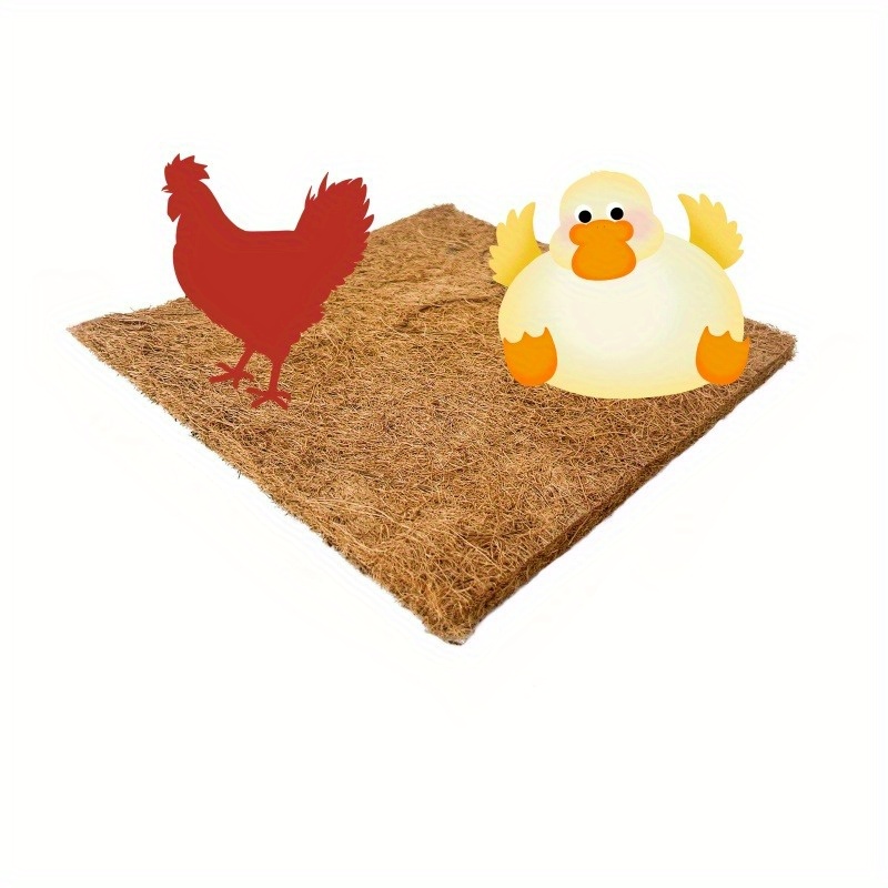 

Nesting Mats - Waterproof, Grass-proof & Frost-resistant Coop Bedding For Laying Hens And Reptiles