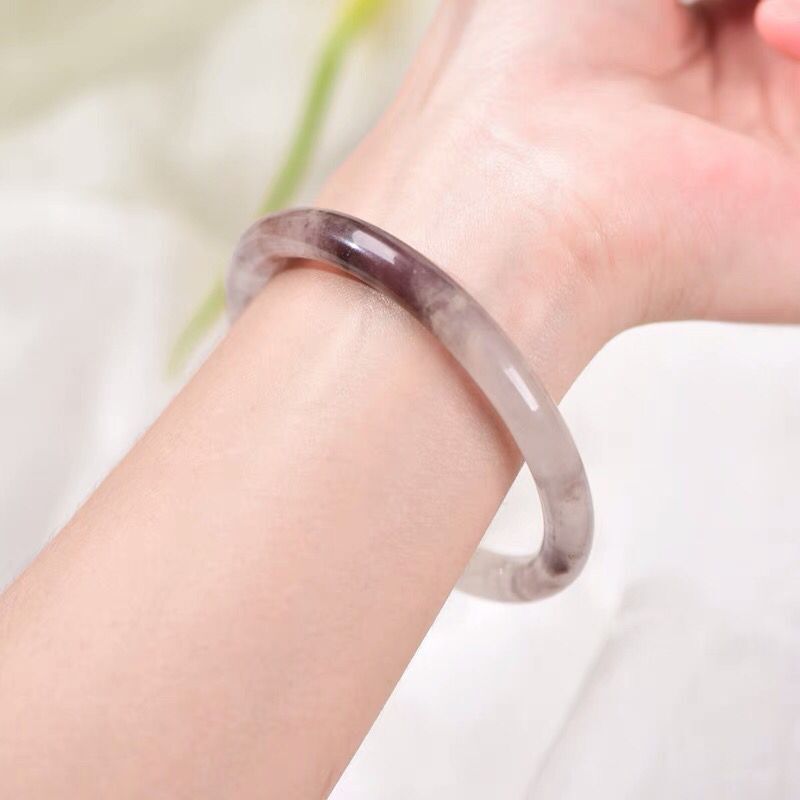 Boho Marbled Glass Beaded Bracelet
