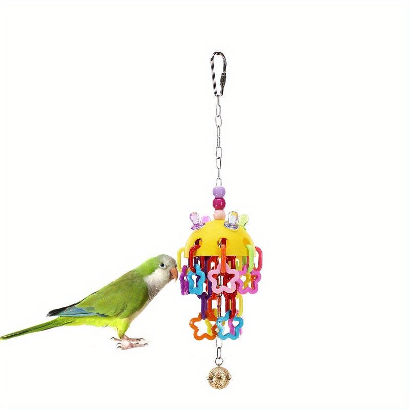 

1pcs Pet Toy Plastic - Hanging For Small To Parrots