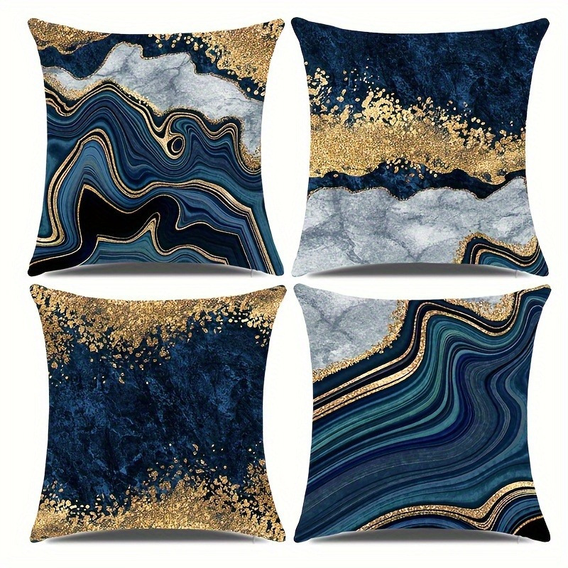 

4pcs And , 18x18 , , Polyester , , For Sofa And Decor