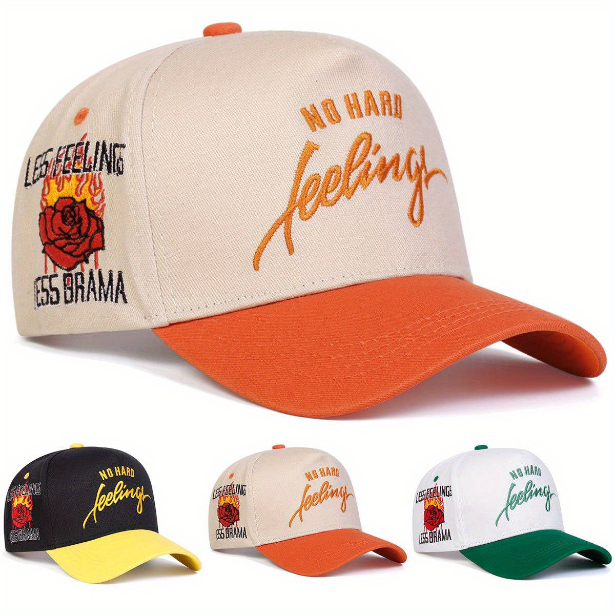

Women No Embroidered Cap Hat