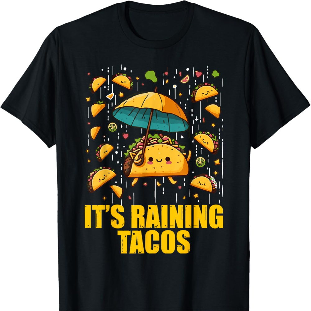 

Raining Tacos Lovers Kids Boys Girls T Shirt