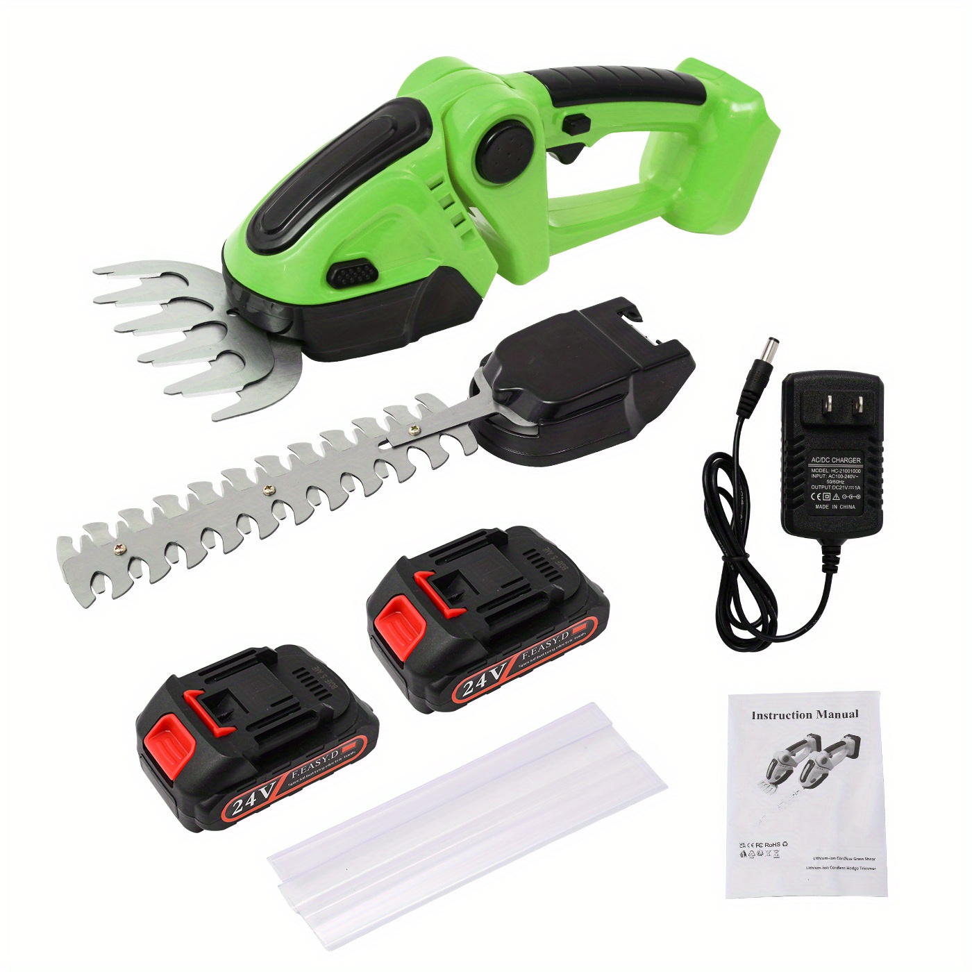 

-24v Shears , Shear 2 Pcs Rechargeable Battery And Charger For ,