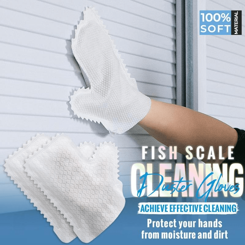 reusable polyester cleaning gloves with rhombus surface design for wet dry dust removal multipurpose household cleaning rags for   room car furniture windows details 2