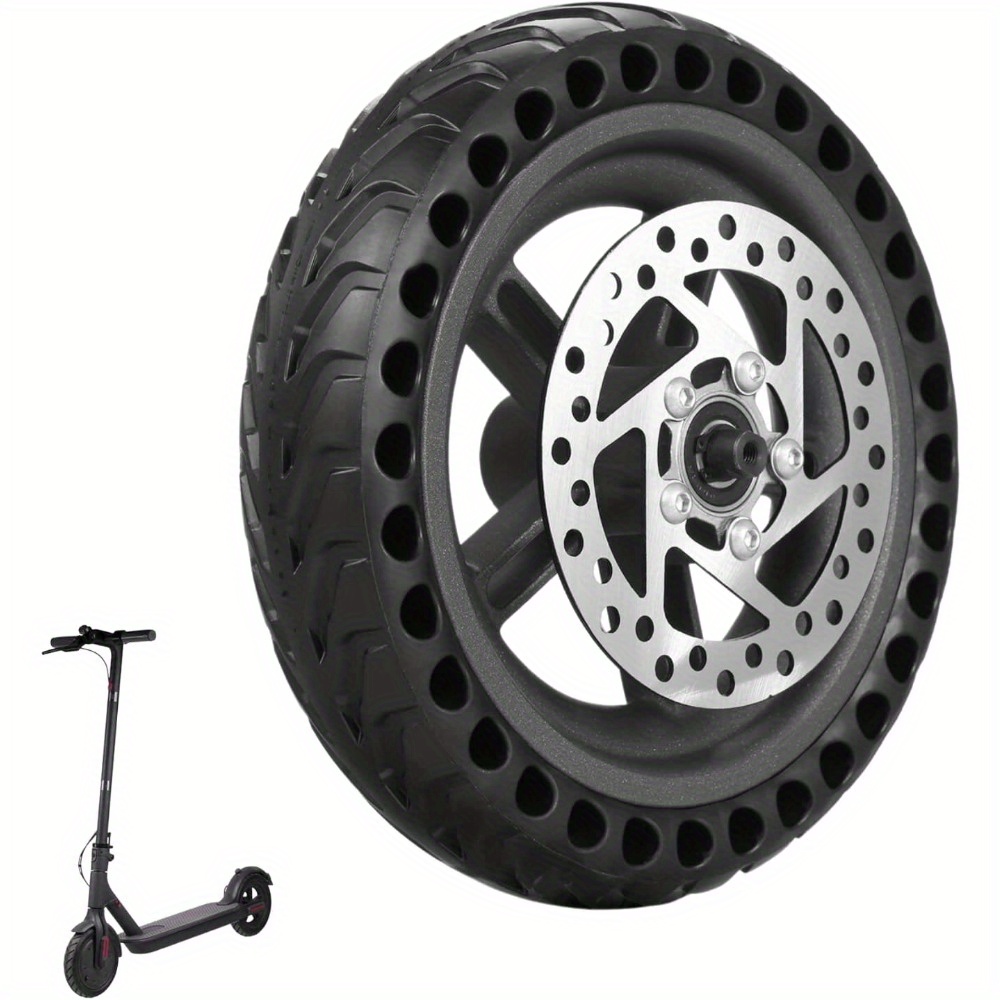 1set Scooter Wheel Tire With And Brake Disc For Xiaomi M365 Honeycomb Hollow Structure Bedee Off-road Use Only