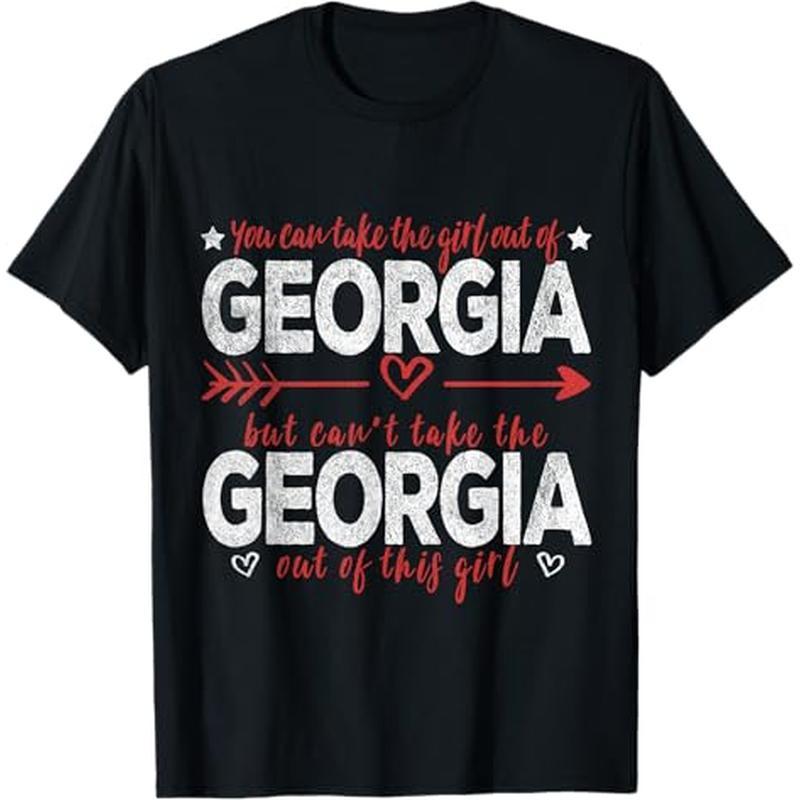 

Girl Georgia Home , 100% Cotton, Gift For Men Women Dad Mom Friends, S-xxxl, Black