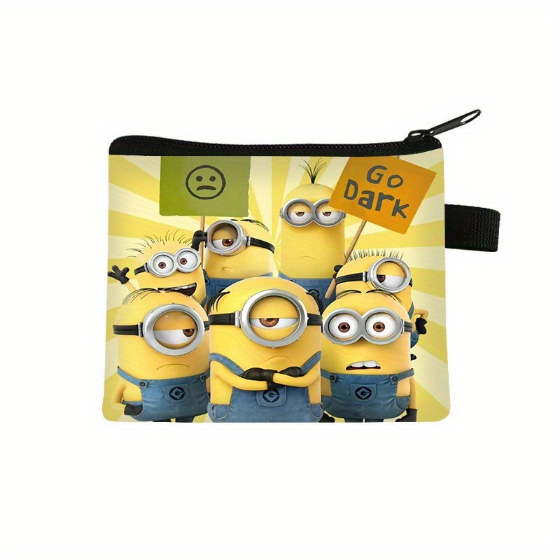 

1pc Licensed Minions , -end , Portable Zippered For , , , , , , , Minions,