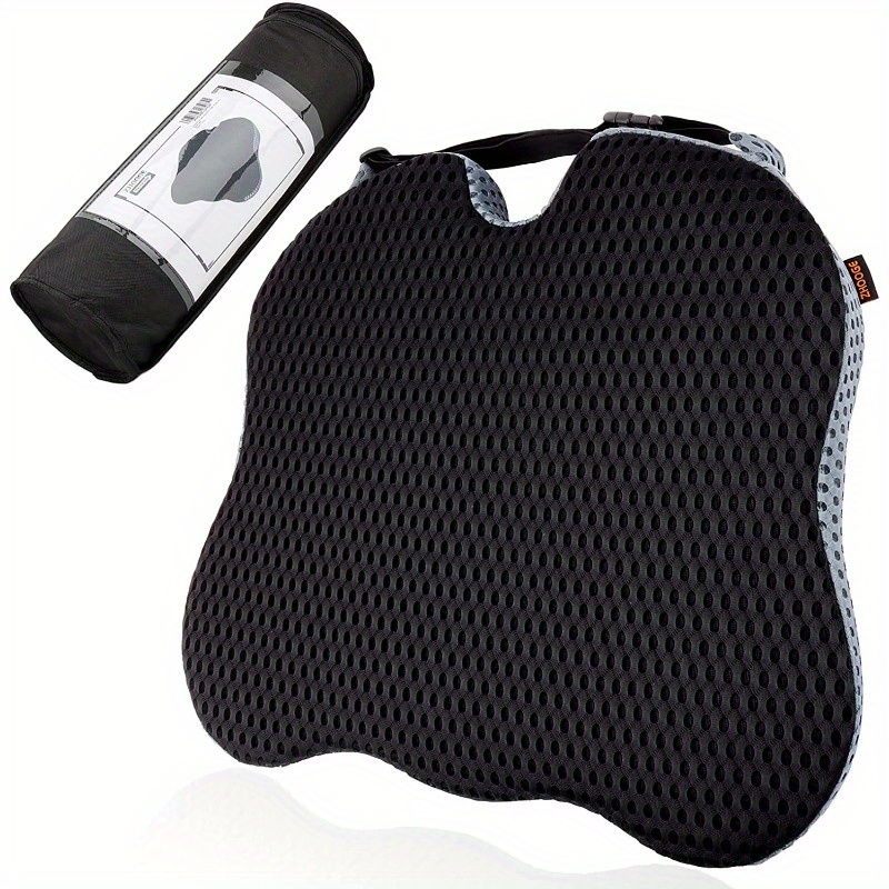 47*42*8cm-wedge Pillow Car Seat Cushion Memory Foam Breathable Mesh Cover