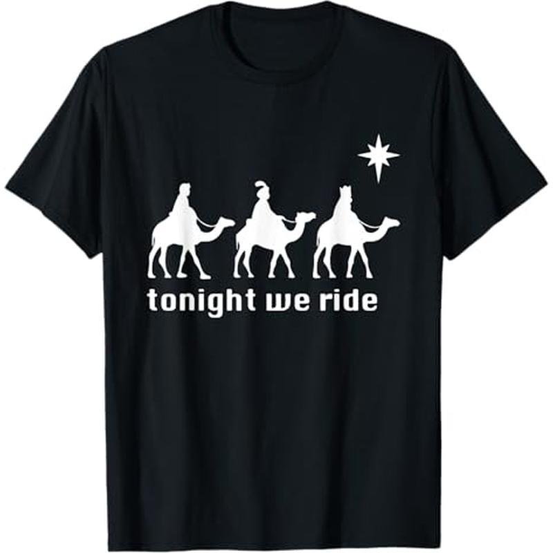 

Funny Christmas Tonight Christmas T-shirt, 100% Cotton, Gift For Men Women Dad Mom Friends, S-xxxl, Black