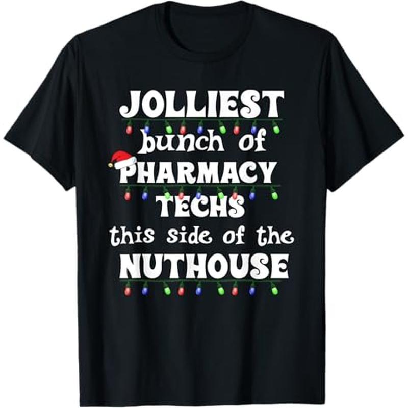 

Funny Christmas Matching Group Work Technician T-shirt, 100% Cotton, Gift For Men Women Dad Mom Friends, S-xxxl, Black