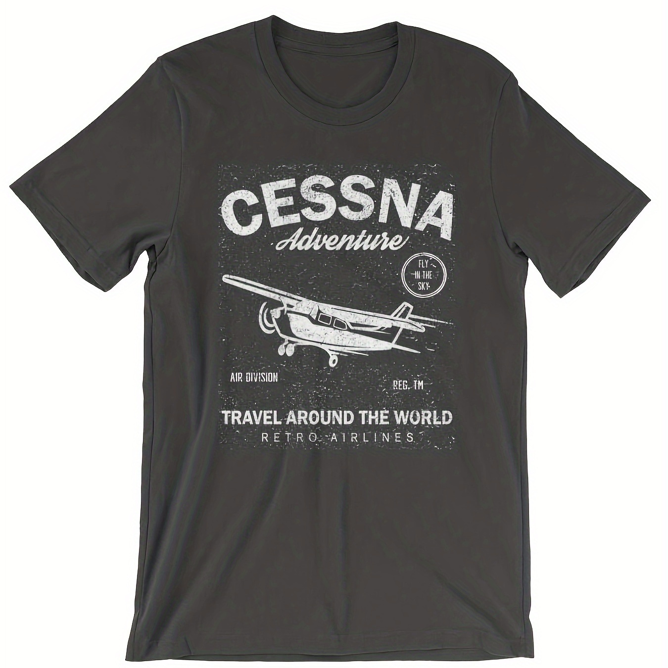 

T-shirt. High-quality 100% Cotton T-shirt For Airplane Pilots