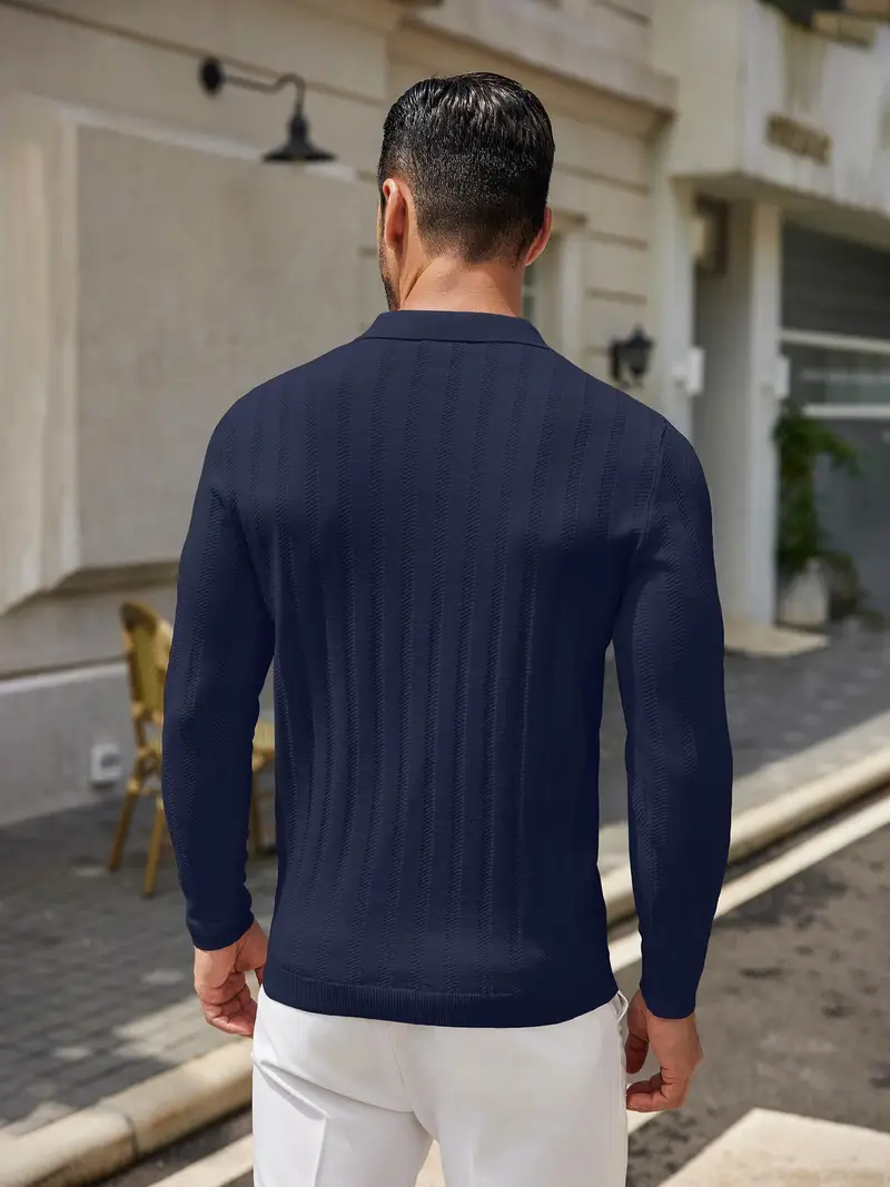 mens knit shirt casual long sleeve sweater dress - Temu mens knit shirt casual long sleeve sweater dress - Temu