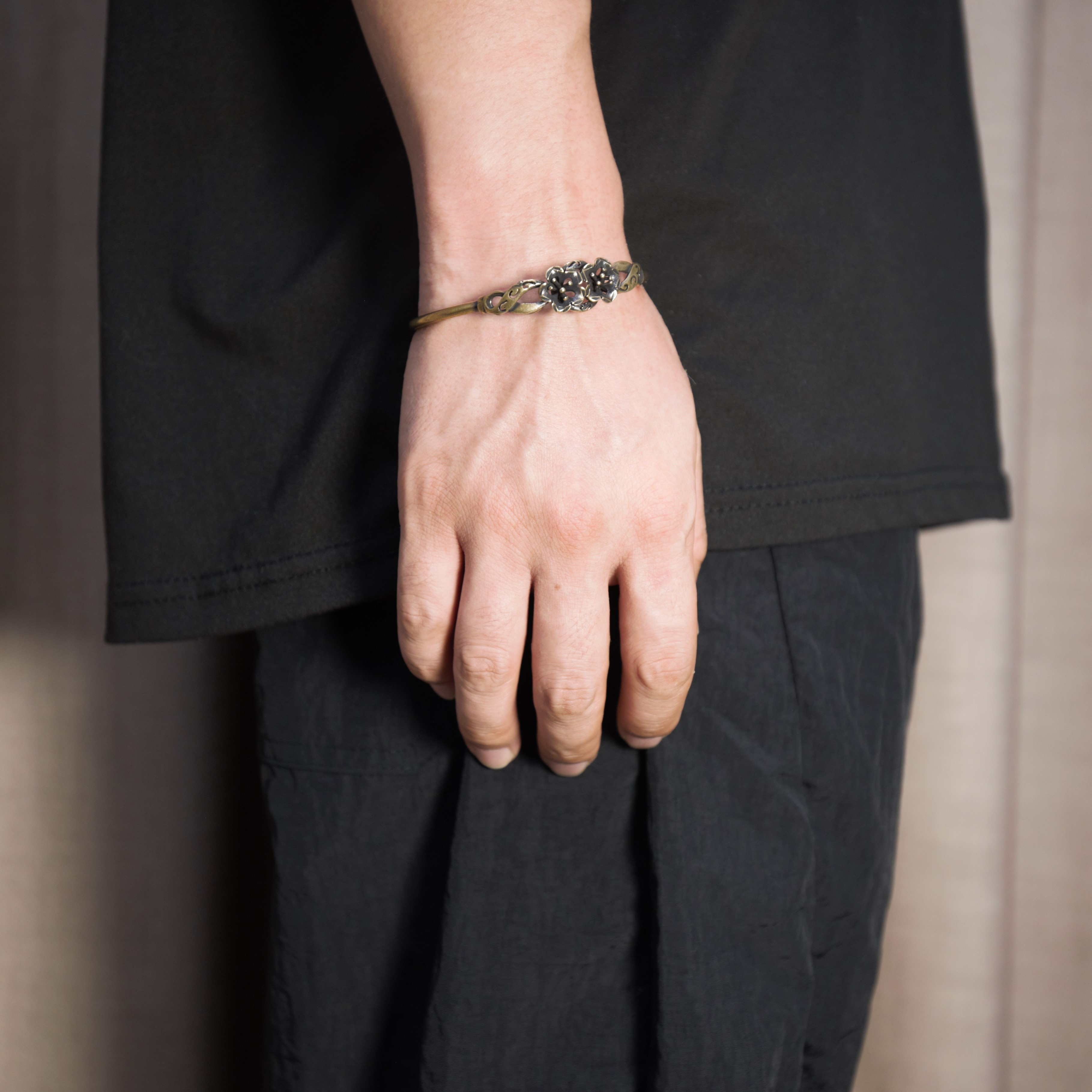 

Copper Bracelet For - For Men And Women- Brass 3d Bracelet