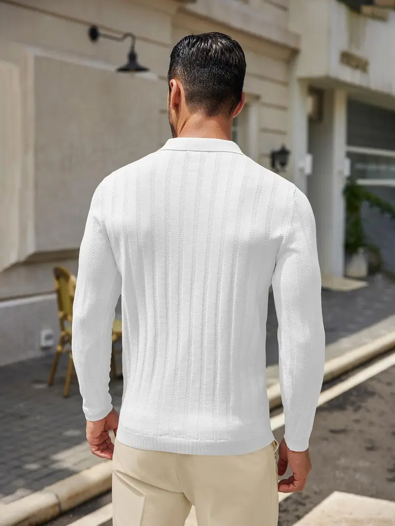 mens knit shirt casual long sleeve sweater dress - Temu mens knit shirt casual long sleeve sweater dress - Temu