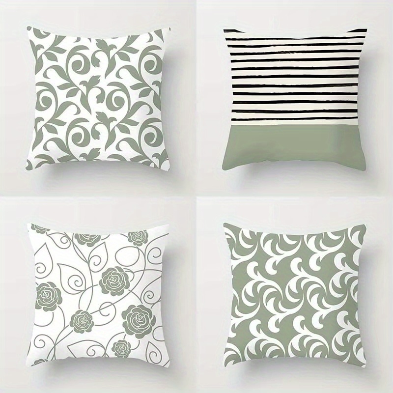 

4pcs Polyester Pillowcase Art Pattern