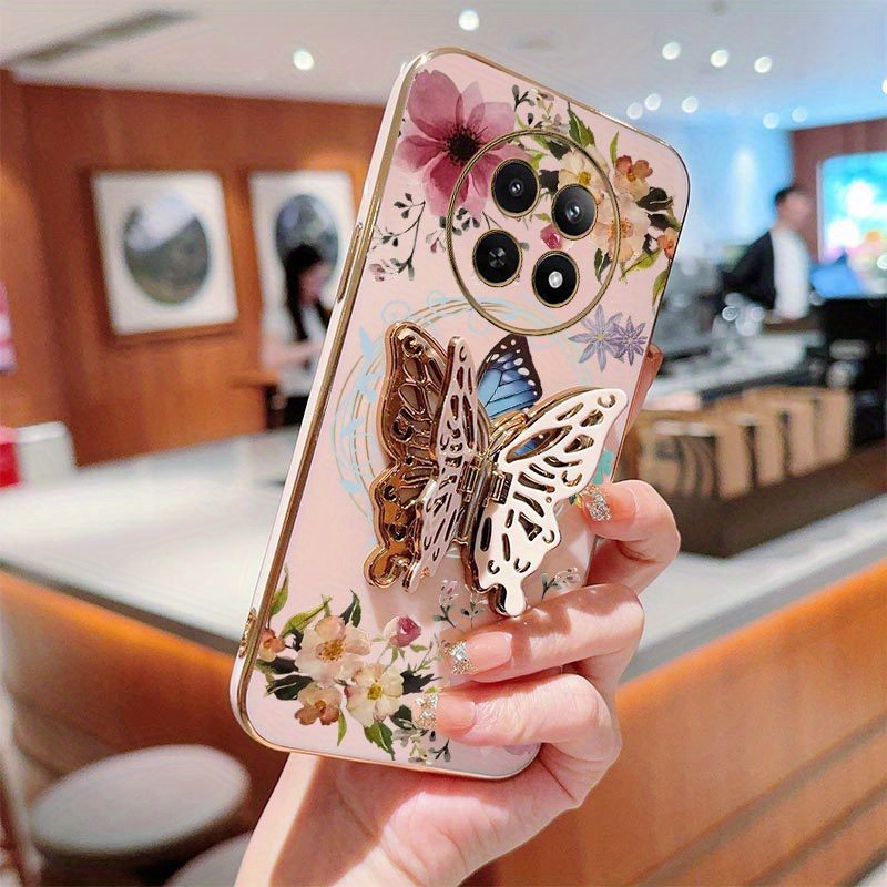 

Flower Butterfly For Realme 12 Impact Resistant 12 Ideal For Entertainment