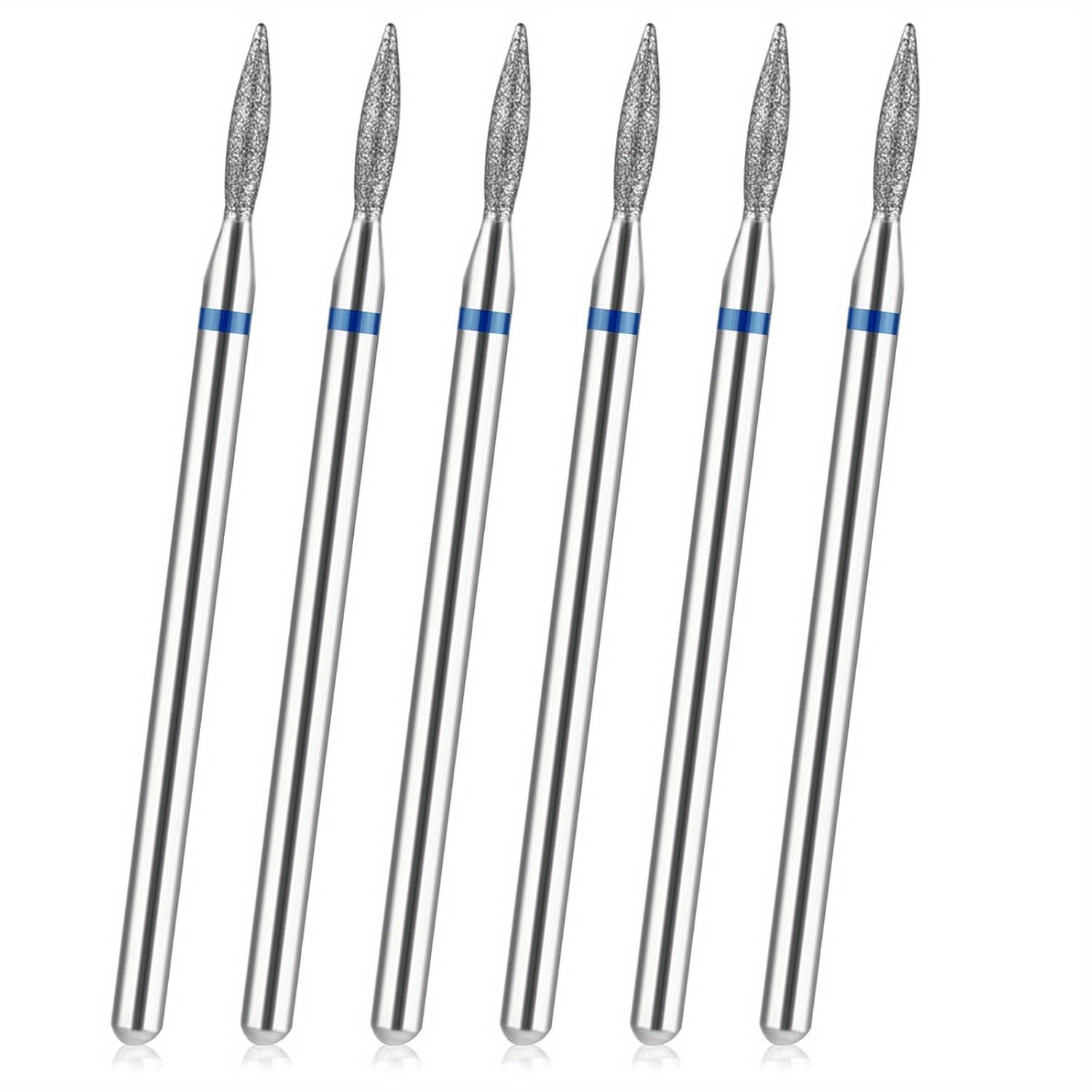 

6pcs Diamond Bit Set - Manicure , 3/32" For Cleaning & Use