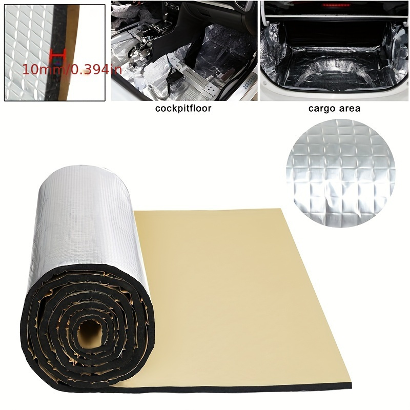 

Fireproof Self-adhesive Car Insulation Foam - Thermal & Acoustic Soundproofing Pad For Hood, Material