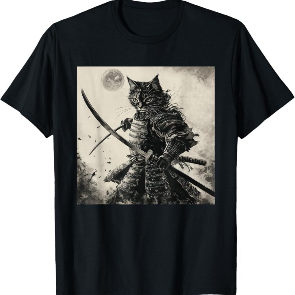 

Men's T-shirt | Funny Cat -e Art Design | Unique Gift For Cat Lovers