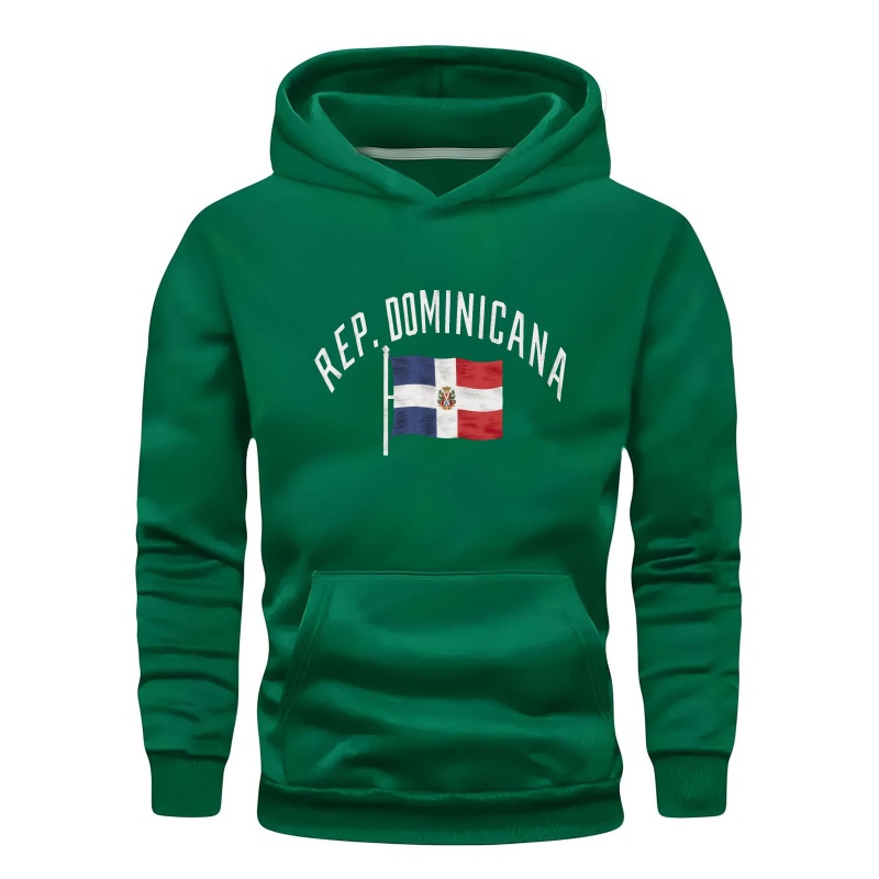 

Dominican Rep Rep Flag Hoodies