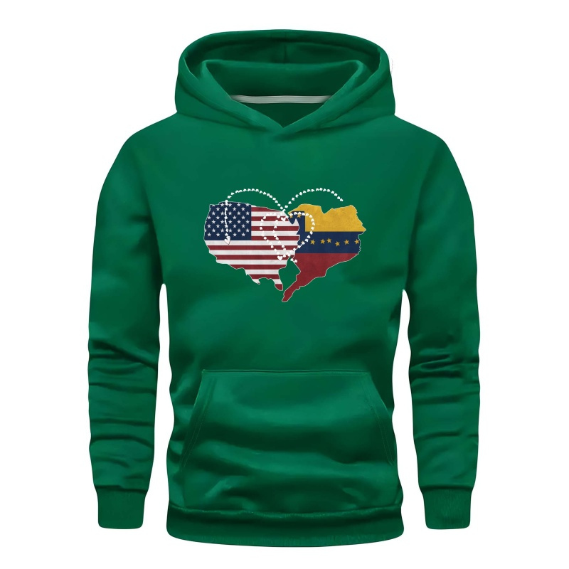 

United States And Venezuela Hoodies